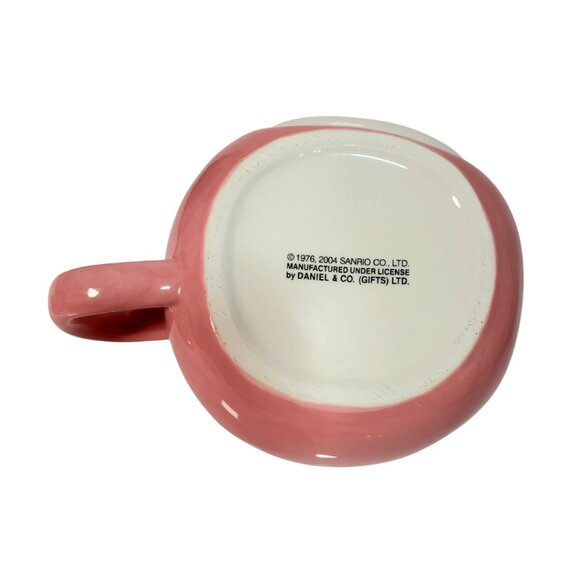 Vintage Sanrio My Melody 3D Mug - Pink (2004) with Lid - Collector Condition - Picture 7 of 8